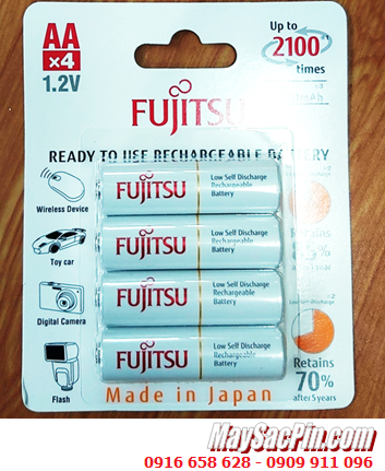 Fujitsu HR-3UTCEX(4B); Pin sạc AA2000mAh 1.2v Fujitsu HR-3UTCEX(4B) Type 2000mA _Min 1900mAh (Japan)